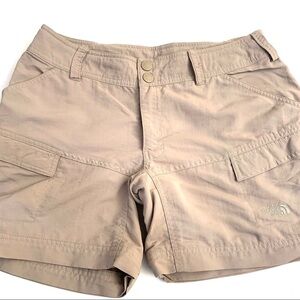 NORTH FACE Tan Cargo Shorts